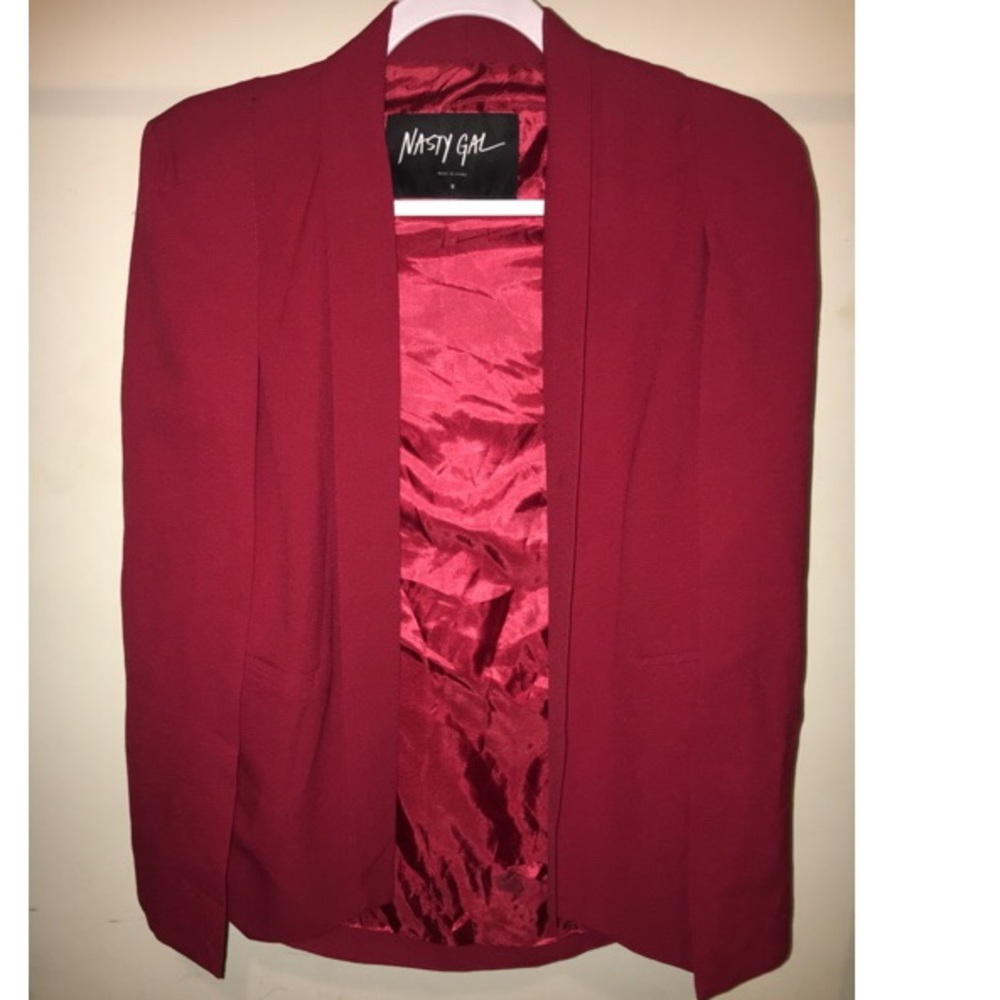 Cape Sleeve Blazer